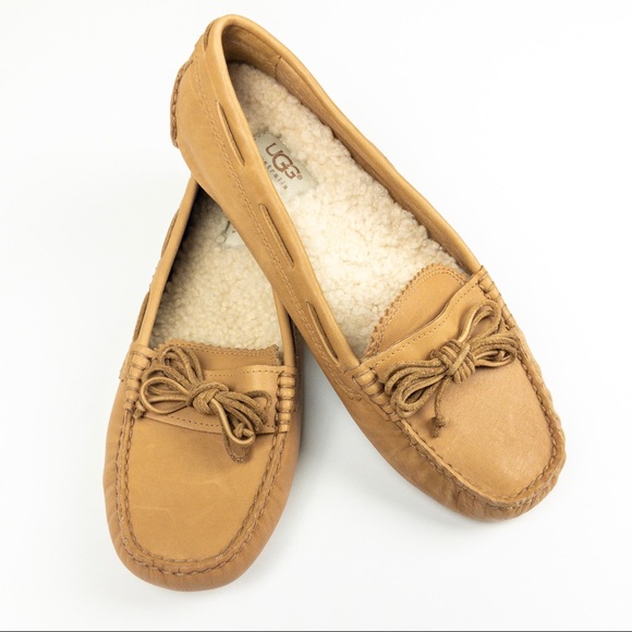 ugg leather moccasins